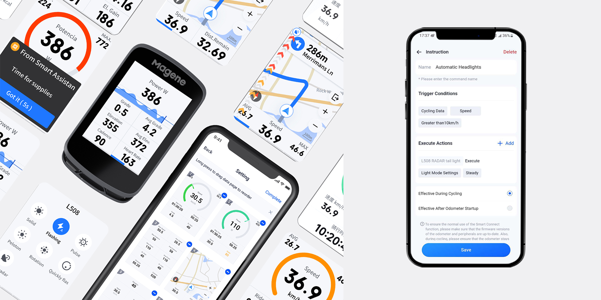 Licznik rowerowy Magene C506